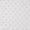 Coated  Cotton PISANI White / Silver